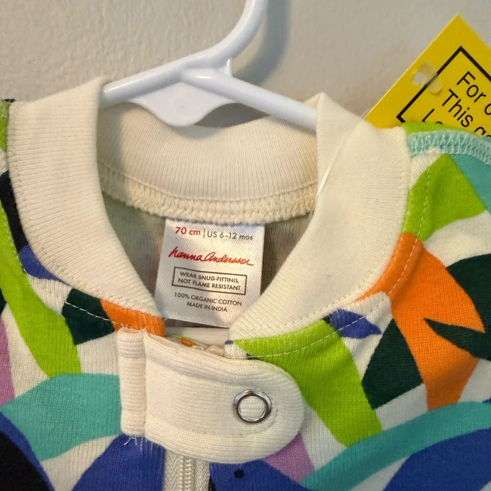 Hanna Andersson Colorful Bird Pajamas